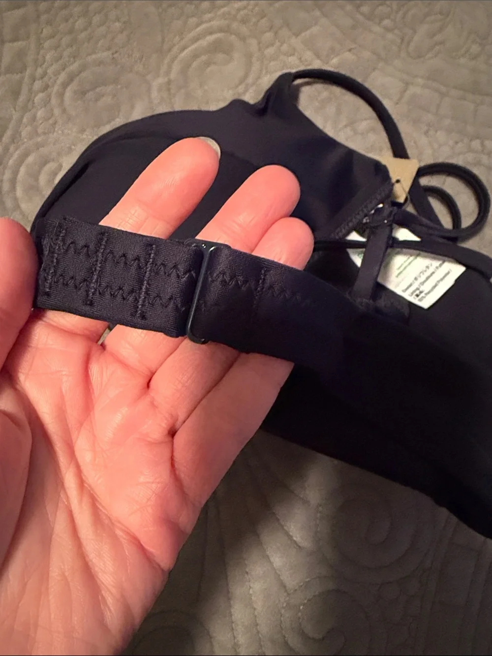J. Crew Bikini Top with Slim Straps